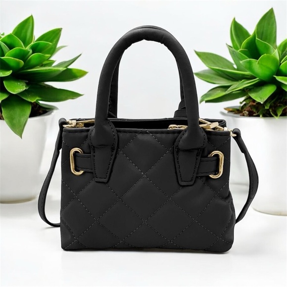 Badgley Mischka Mini Quilted Tote - Picture 3 of 6